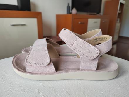 Sandále lasocki - pink v.34, lasocki,34