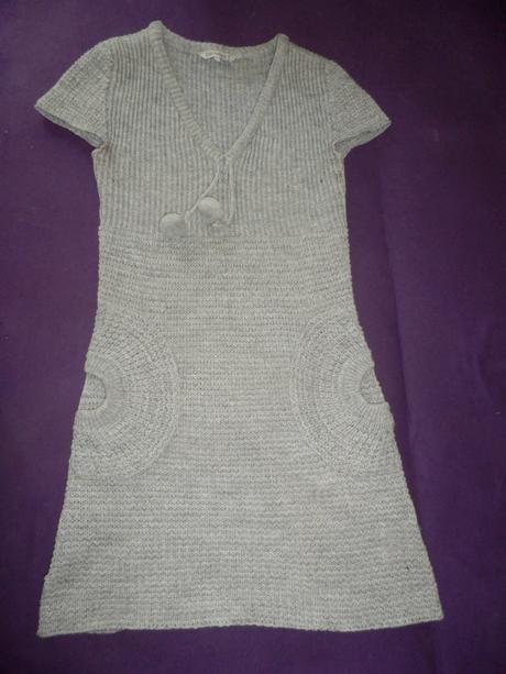 Pletené šaty, clockhouse,l