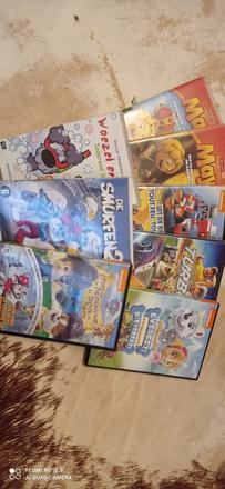 Detské dvd 8ks, 