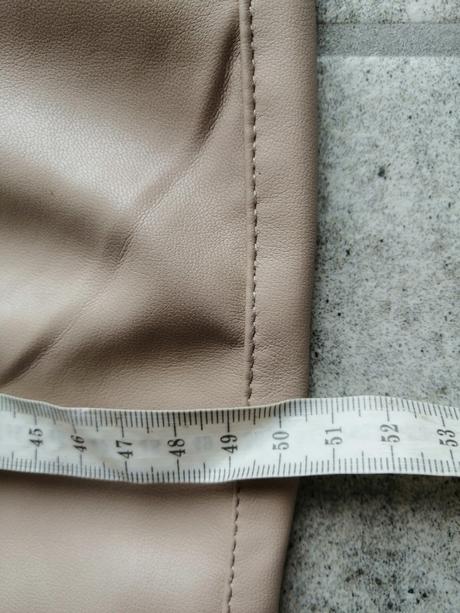 Zateplené kožené nohavice mohito, v42, elast., mohito,42