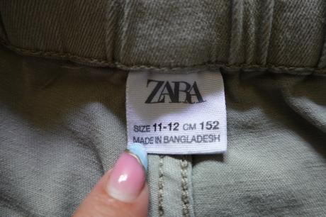 Bavlnené nohavice zara, zara,152