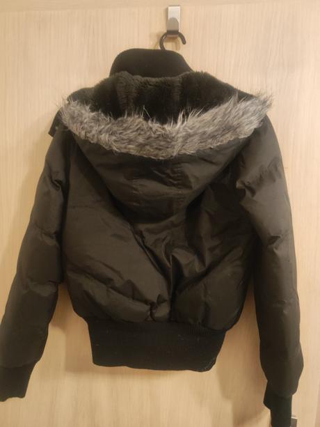 Bunda tepla péřová, s