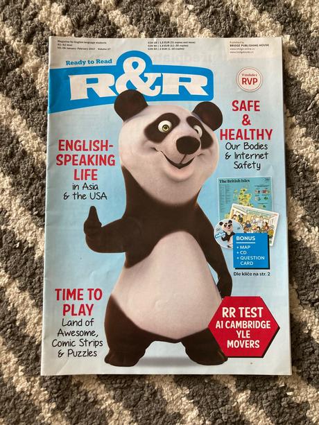 Časopisy r&r, karty a cd, 