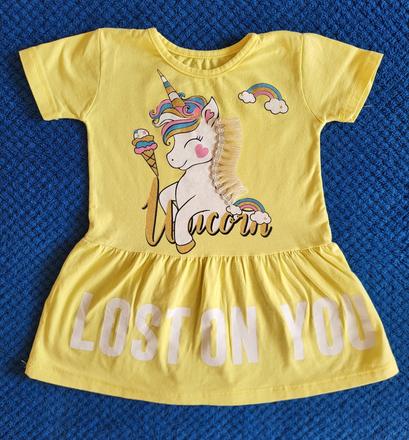 Šaty unicorn, jednorožec, 92