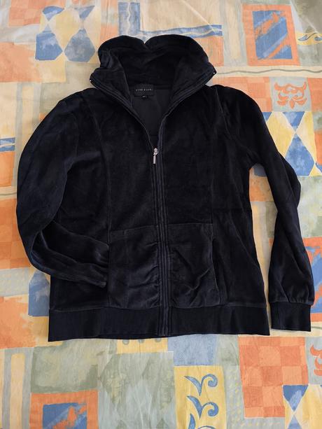 Čierna mikina, miss fiori,38