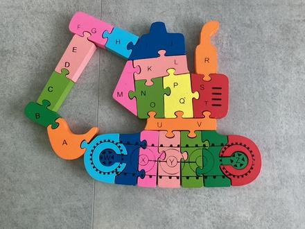 Puzzle drevene, 