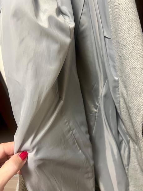 Šedy prechodny kabat, orsay, veľkosť 34/36, orsay,34