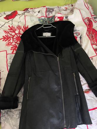 Kozeny kabat-bunda s kozusinkou, s