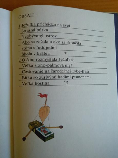 Knižka ježuľkine dobrodružstvá, 