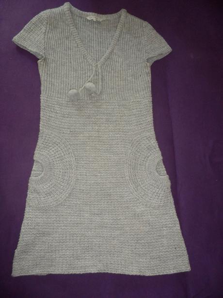 Pletené šaty, clockhouse,l