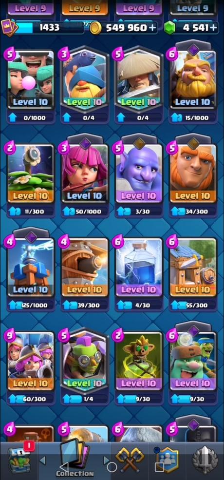 Predám hru clash royal,