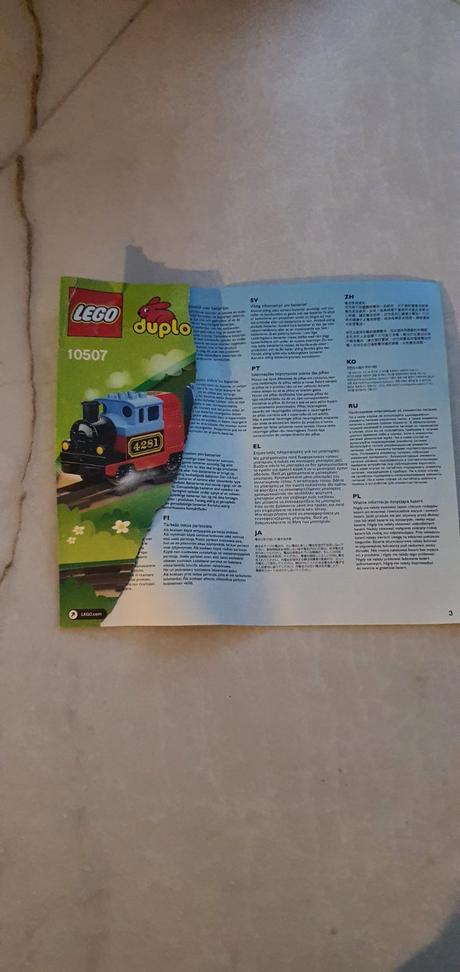 Duplo 10507 moja prvá vlaková súprava,