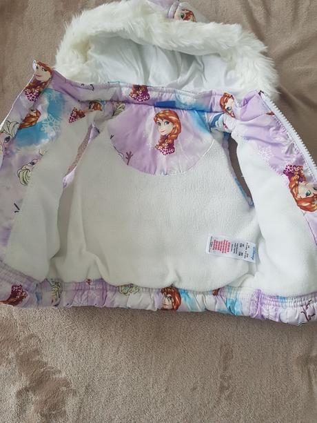 Zateplená vestička frozen, disney,86