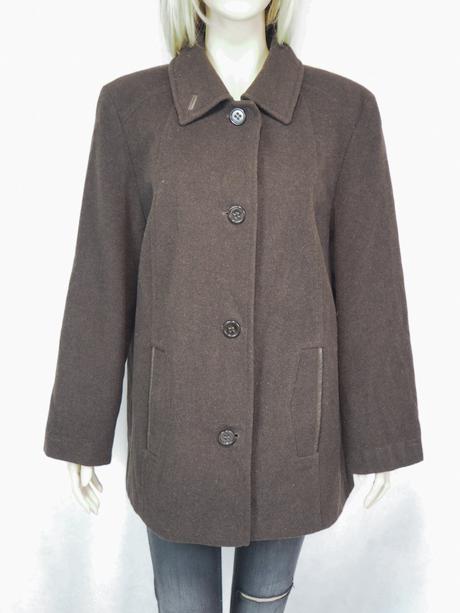 Luxusný dámsky kabát lebek, 48