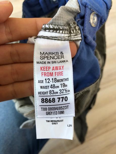 Lahke nohavice m&s, 86