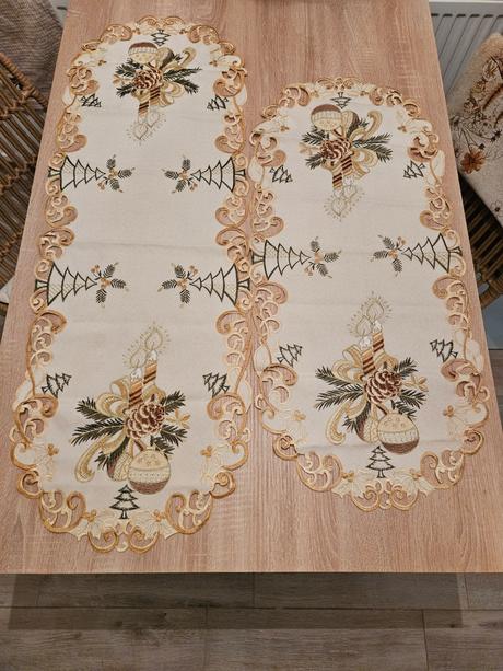 Vianočný behúň 2ks, 