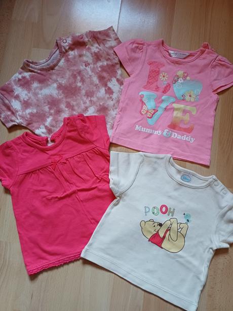 4x letné tričko v.62 / 1-3mesiace, george,62