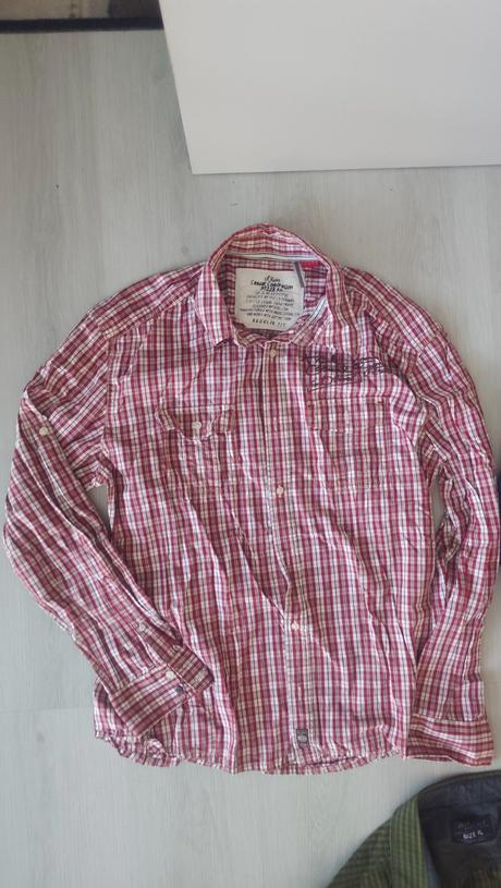 Ako nové značk.košele z rakúska , v.xl,cena iba 4e, xl
