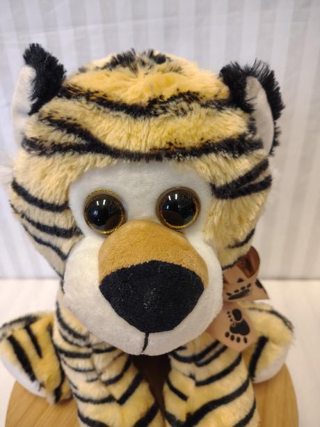 Veľký plyšový tiger sediaci, globo, 32 cm, 