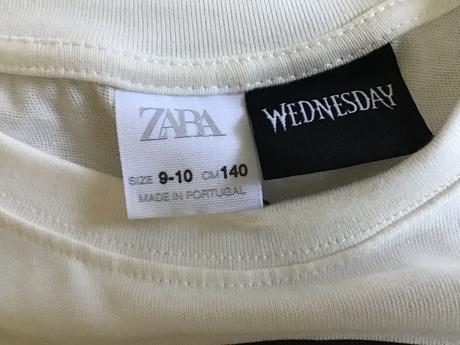 Tričko zara wednesday, zara,140