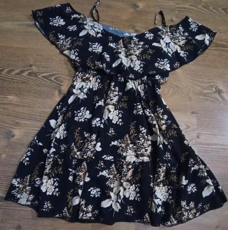 Čierne šaty  158/164, 158