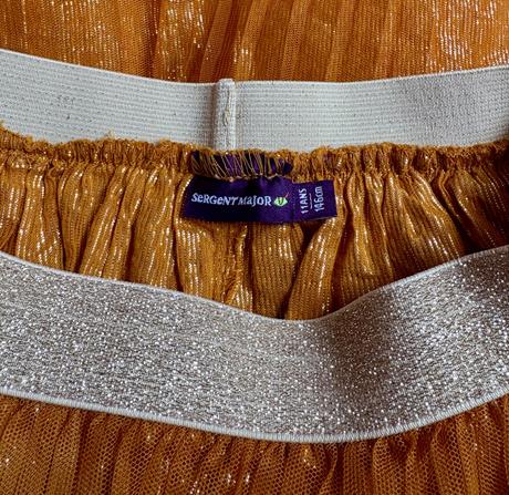 Trblietavá sukňa 11 rokov, sergent major,146