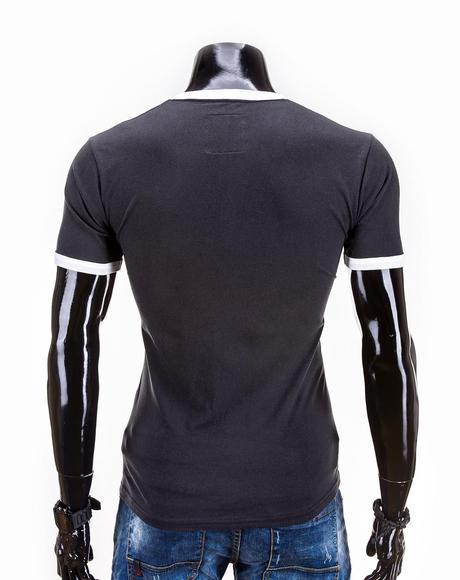 Pánske tričko - oranžové, čierne, m / s