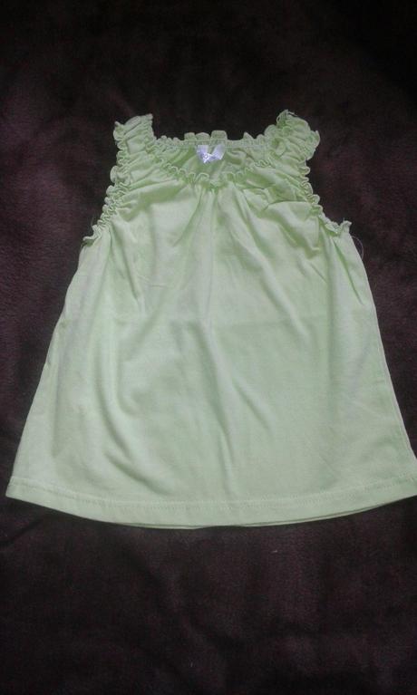 Zelenkavé tričko alebo tunika, pepco,80