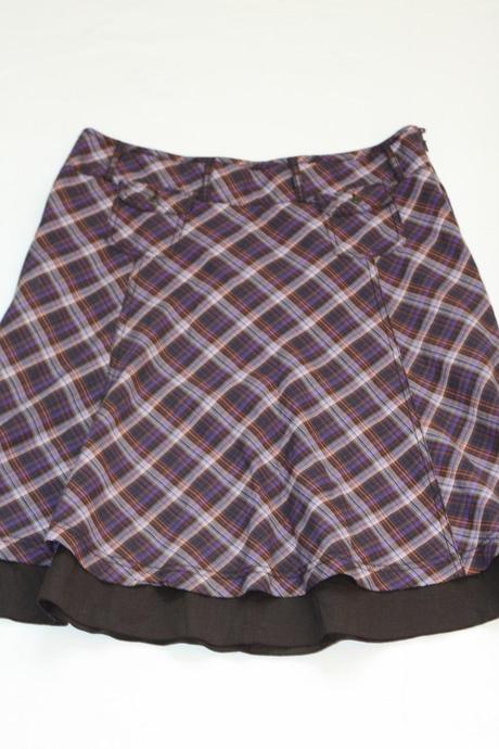 Károvaná sukňa, s.oliver,40