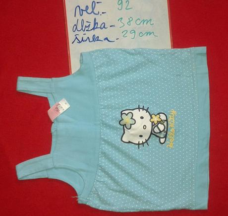 Tricko bez rukavov, sanrio,92