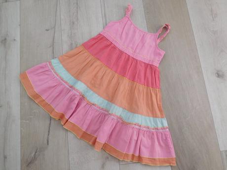 Next-110-4/5 rokov,šatičky dievčenské-bavlnené, next,110