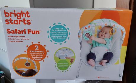 Vibrujúce lehátko bright stats, 