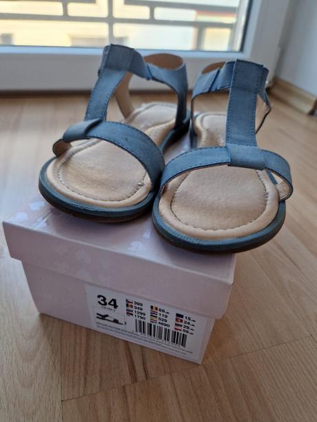 Sandalky 34, nelli blu,34