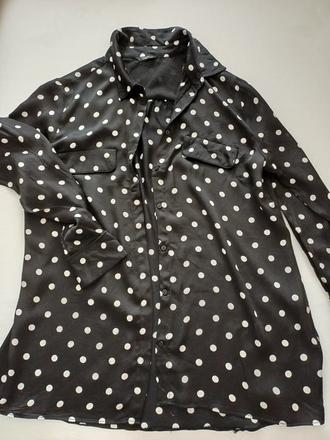 Bodkovaná blúzka guess č.m, guess,m