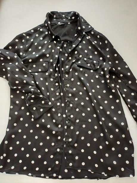Bodkovaná blúzka guess č.m, guess,m