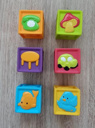 Pískacie kocky teddies,