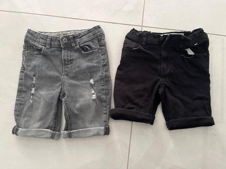 2 x sortky, primark,128