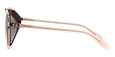 Jimmy choo rave/s 0t7nq plum and gold, jimmy choo