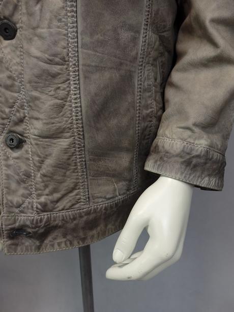 Luxusná kožená bunda, xxl