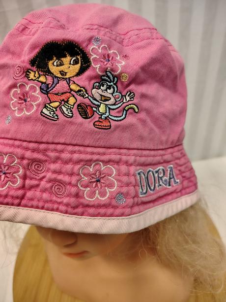 Dievčenský klobúčik dora, 53 cm, č. 3006, nickelodeon,52