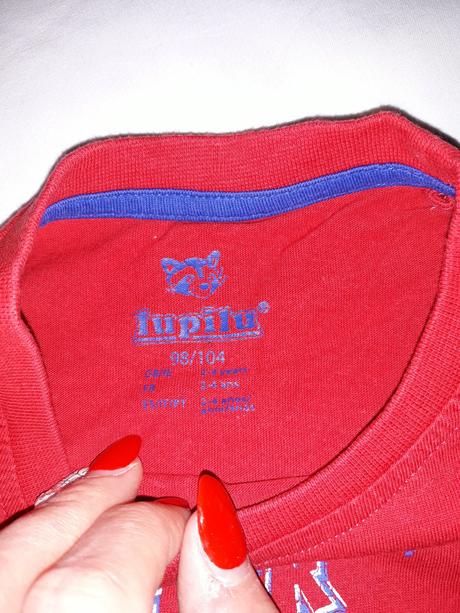 Tričko s dlhým rukávom lupilu 98/104, lupilu,104