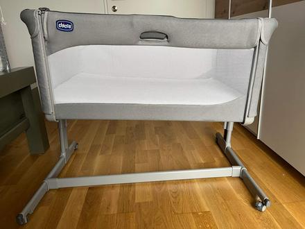 Chicco postieľka next2me magic - cool grey, 95,70