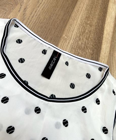 Letný top s tenisovými loptičkami marc cain, m