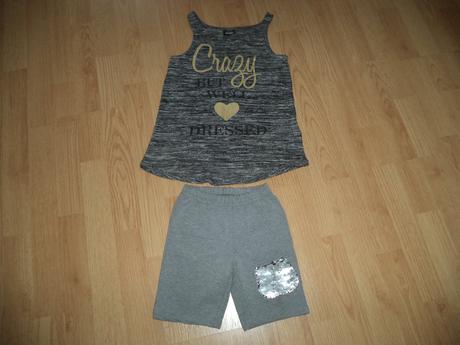 Komplet top + kraťasy 134, japitex,134