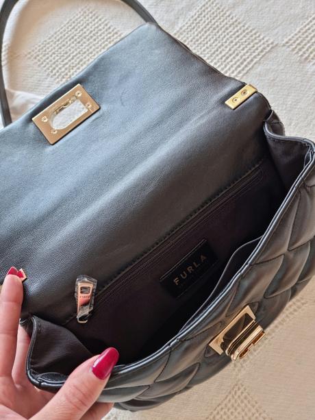 Kožená kabelka furla, furla