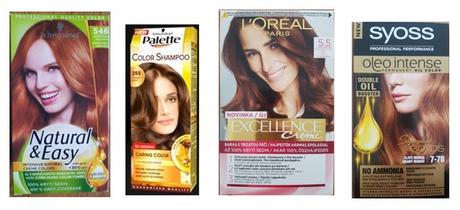 Vlasova kozmetika + farby na vlasy - rozne,