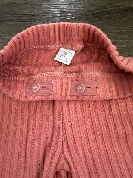 Zvonové rebrované nohavice, lindex,92