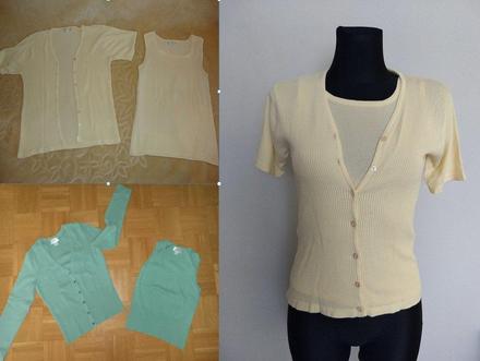 Set tričko a svetrík, m