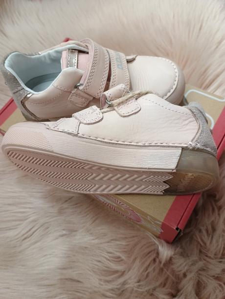 Dievčenské kožené topánky d.d.step 24220093 b, d.d.step,25