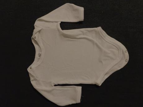 Detské body s dlhým rukávom, richelieu,80